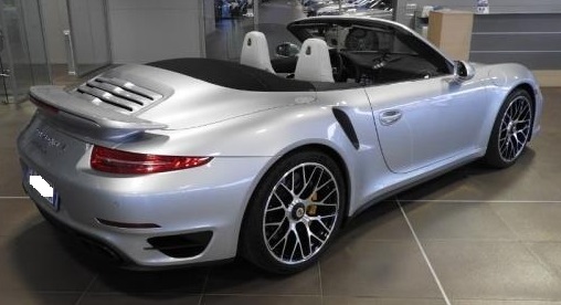 Left hand drive PORSCHE 911 TURBO 3.8 TURBO S CV560 